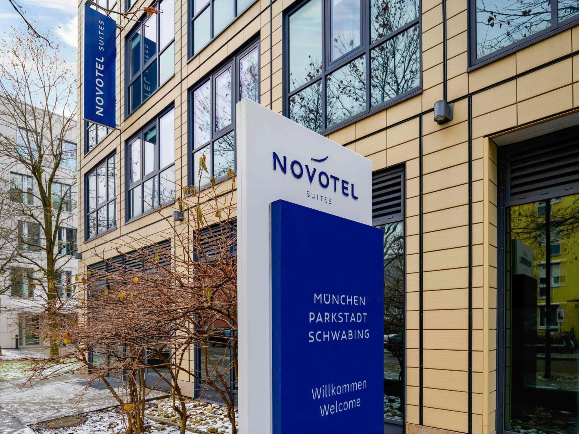 Novotel Suites Muenchen Parkstadt Schwabing Exterior foto
